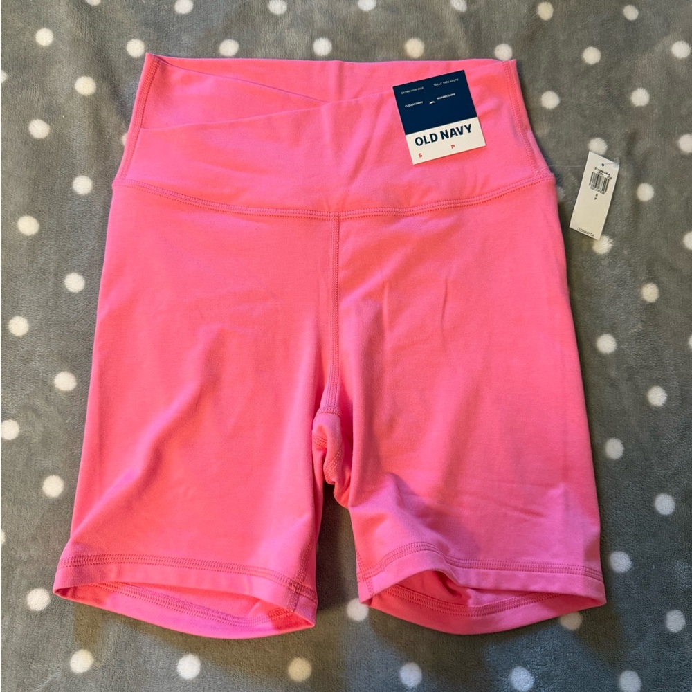 Old Navy Women's Bright Pink Bike Shorts